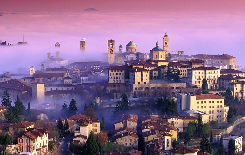 BERGAMO LA CITTA' ALTA E LE SUE MURA VENEZIANE