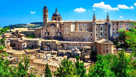 URBINO E IL PALAZZO DUCALE DI FEDERICO DA MONTEFELTRO
